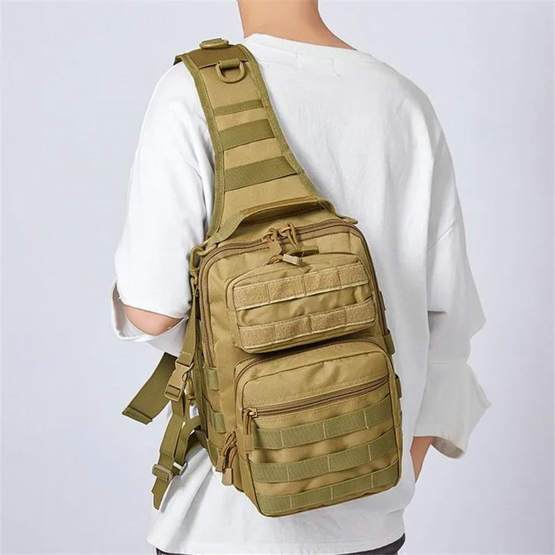Outdoor Hunting And Fishing - Large Capacity Men's Bag Tactical Chest