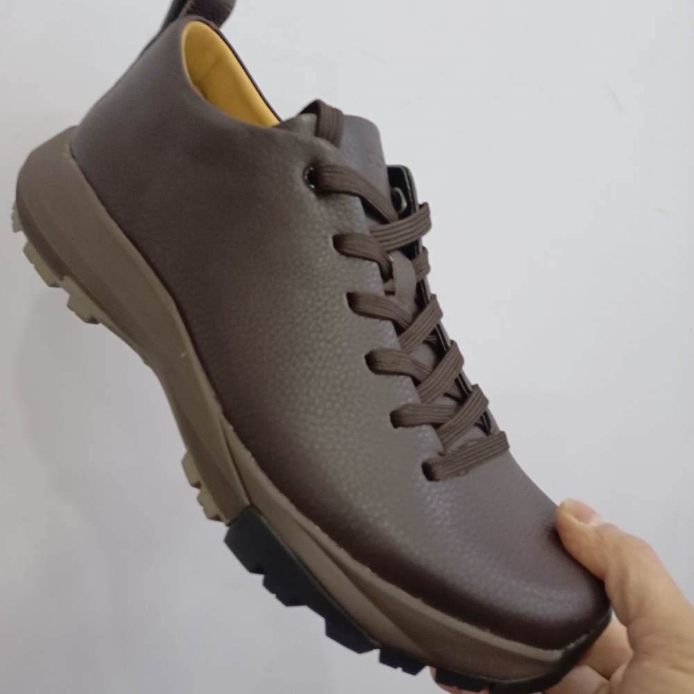 Outdoor Hunting Fabric - Cow Leather Shoes Men Luxury Designer