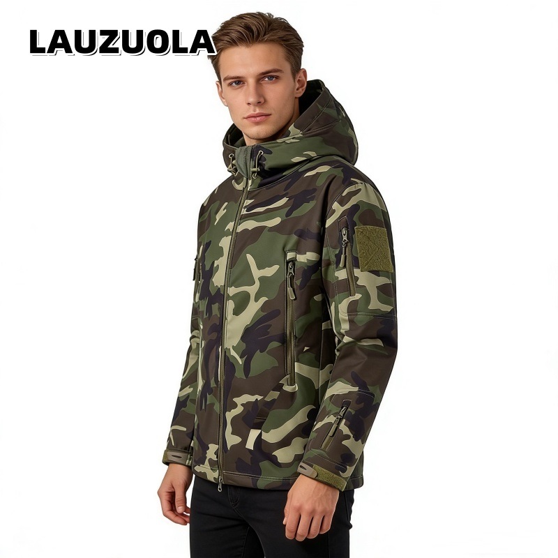 Men's Camouflage Waterproof Ja - Outdoor Hunting Hoodie review and price