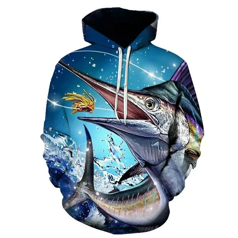 New 3D Printing CARP Fishing P - Outdoor Hunting Hoodie review and price