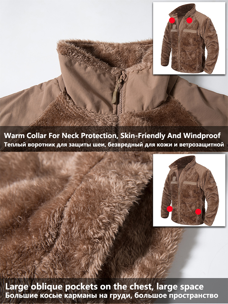 Mege Men Winter Thermal High S - Safari Outdoor Hunting Jackets review and price