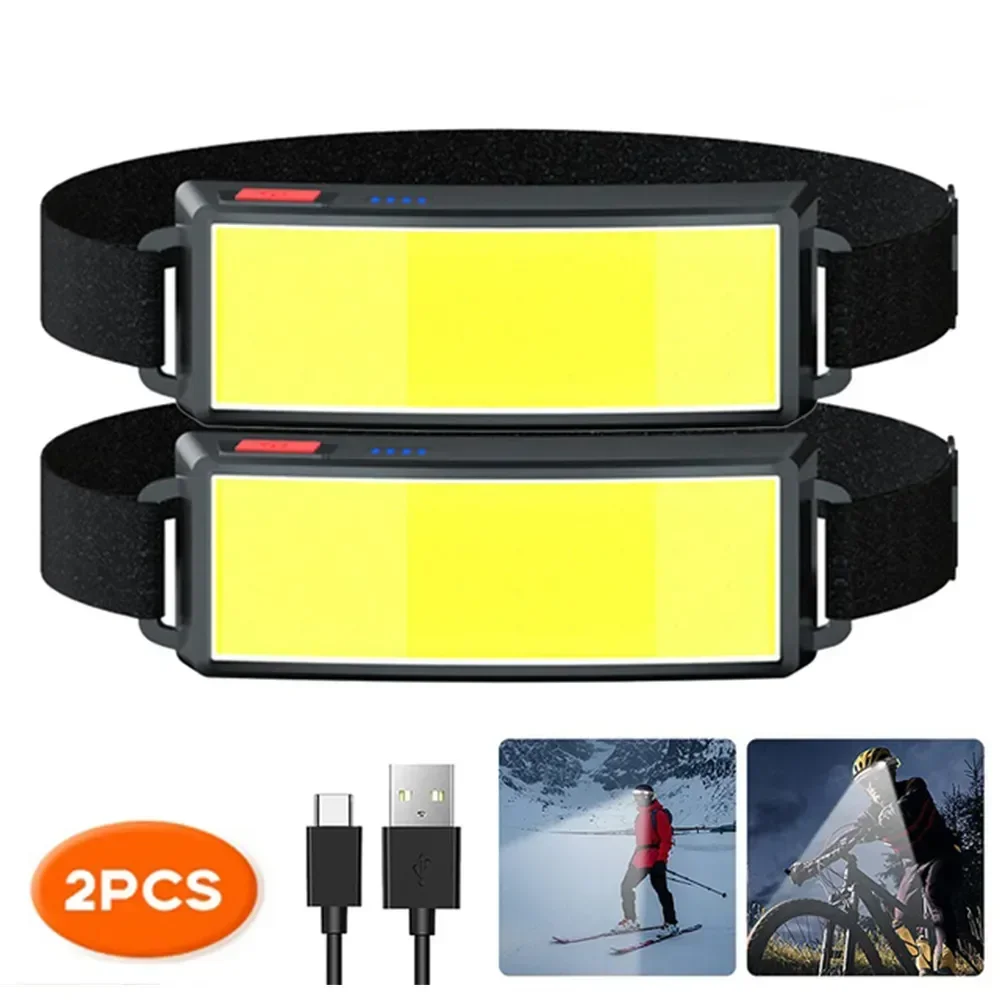 COB Portable LED Headlights Ou - Hunting Fishing Outdoor review and price