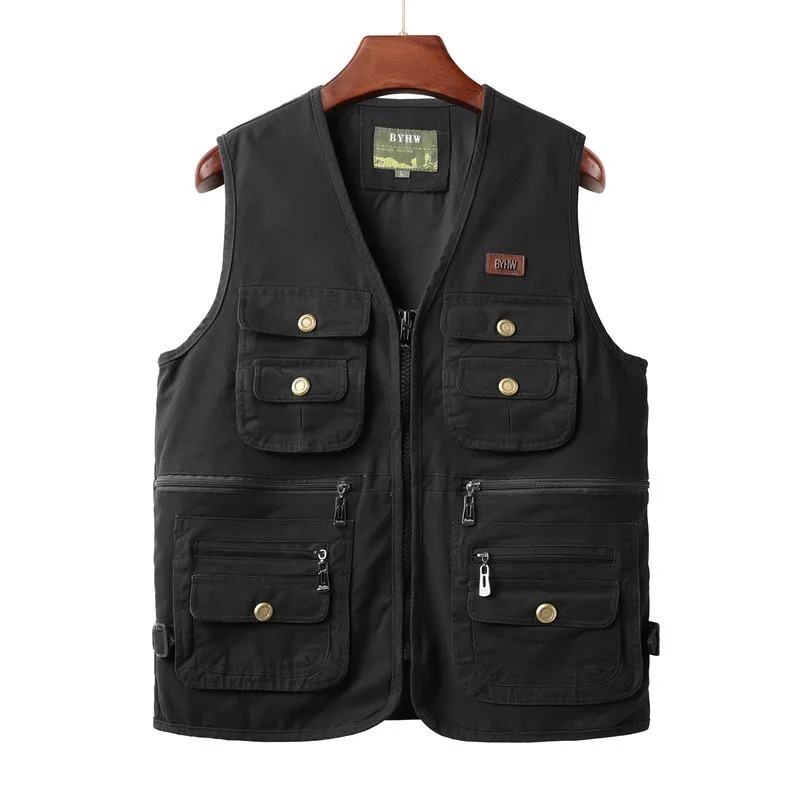 Men's Vest Multi Pocket Sleeve - Safari Outdoor Hunting Jackets review and price