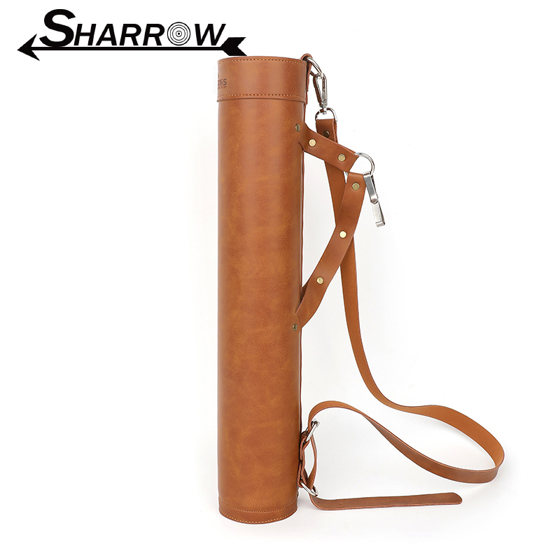 1 pc Archery Quiver Faux Leath - Outdoor Hunting Youtube review and price
