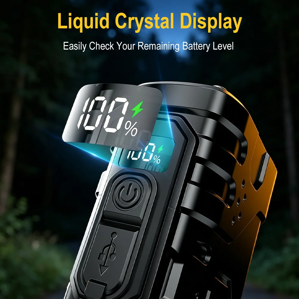 BORUIiT Hand Crank EDC LED Fla - Hunting Fishing Outdoor review and price