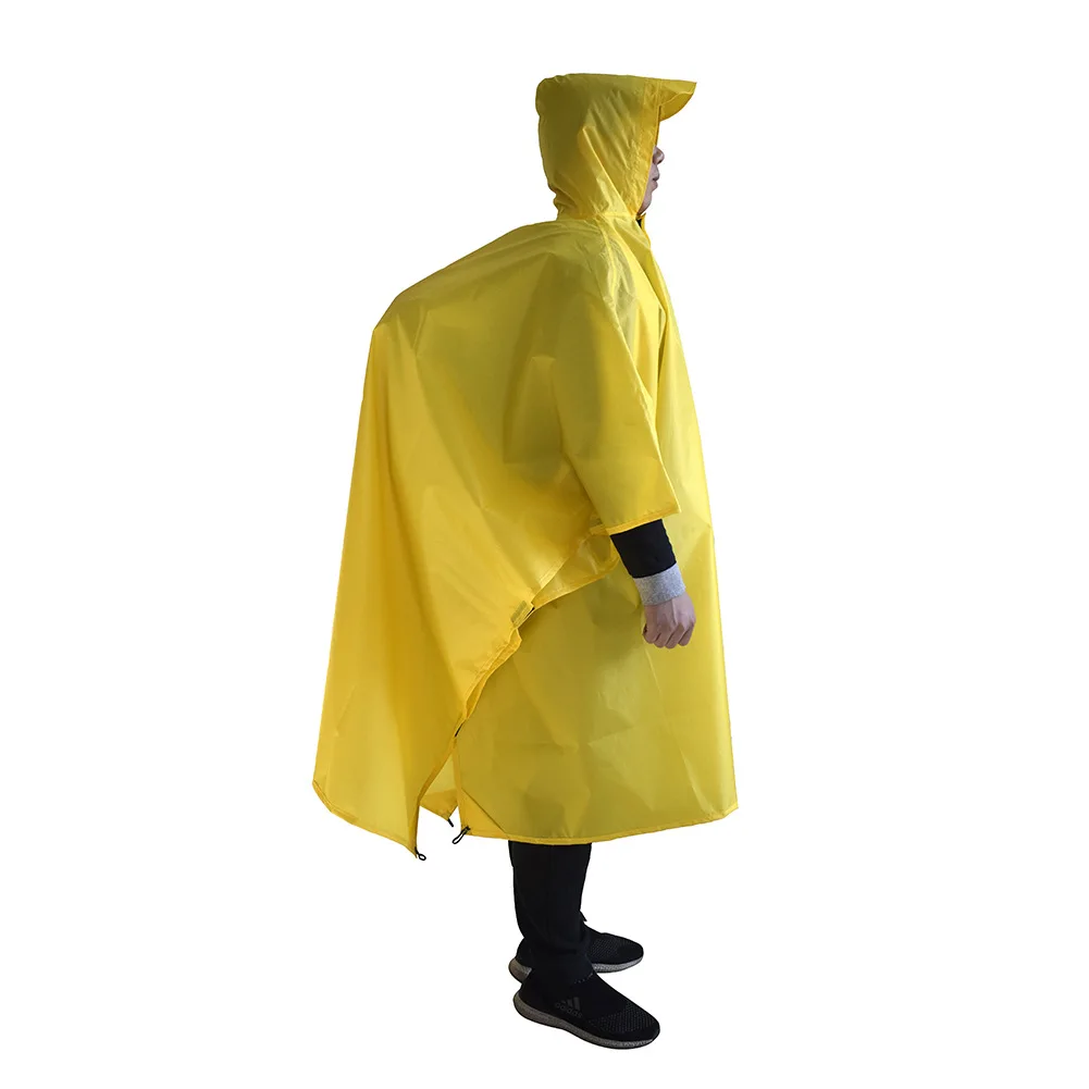 Raincoat 3 In 1 Hiking Poncho  - Hunting Camp Outdoor Supplies review and price