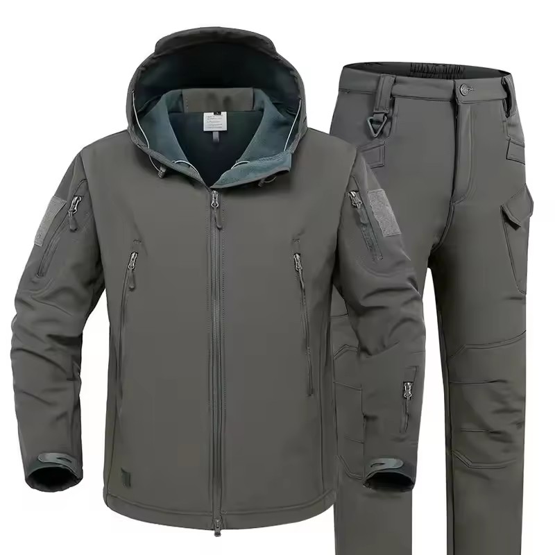 Winter Thicken Men Camo Suit W - Safari Outdoor Hunting Jackets review and price