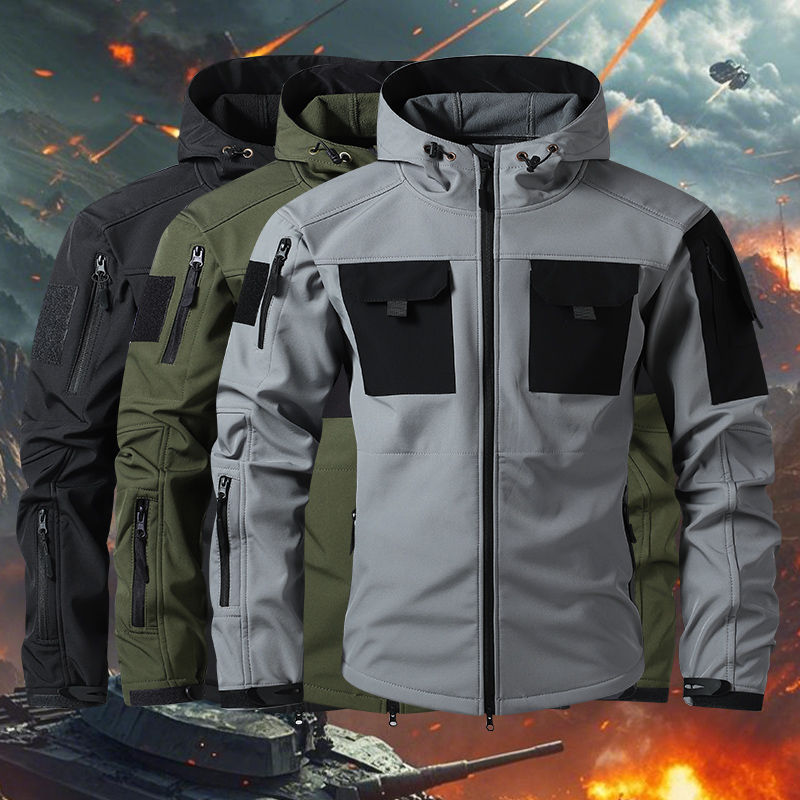 Mens Tactical Softshell Jacket - Safari Outdoor Hunting Jackets review and price