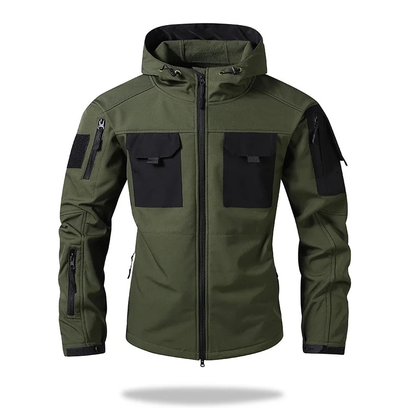 Mens Tactical Softshell Jacket - Safari Outdoor Hunting Jackets review and price