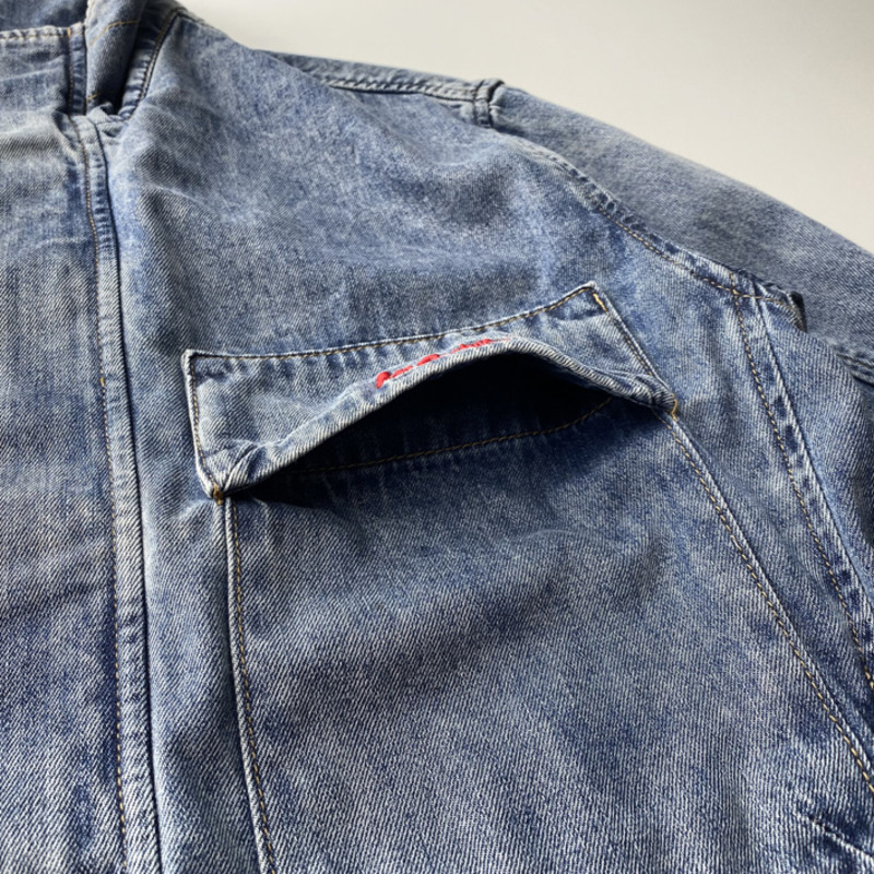 Men's Workwear Washed Denim Ja - Safari Outdoor Hunting Jackets review and price