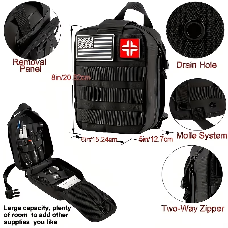232pcsMulti-Functional Tool Ba - Hunting Camp Outdoor Supplies review and price