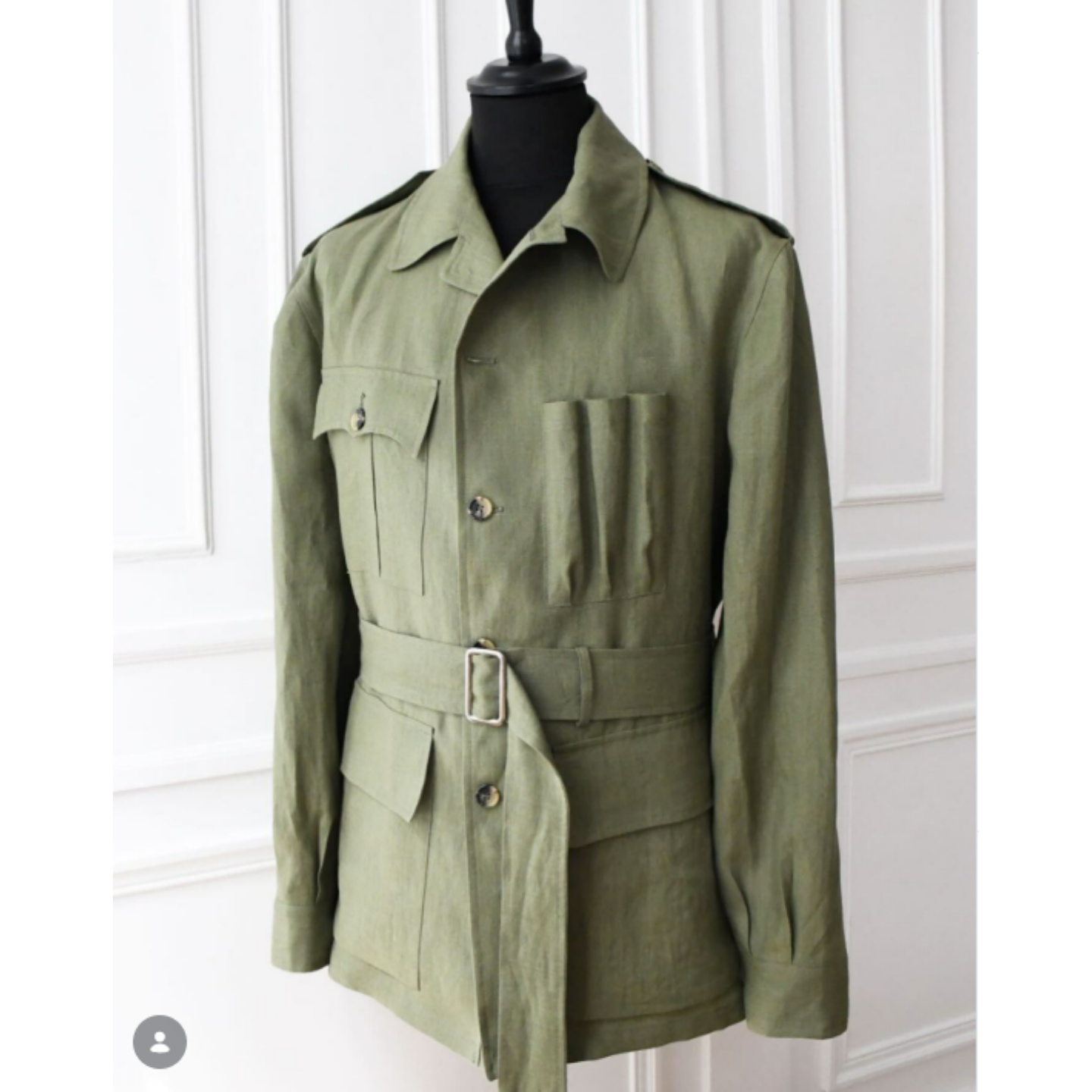 Men Linen Safari Jacket Vintag - Safari Outdoor Hunting Jackets review and price